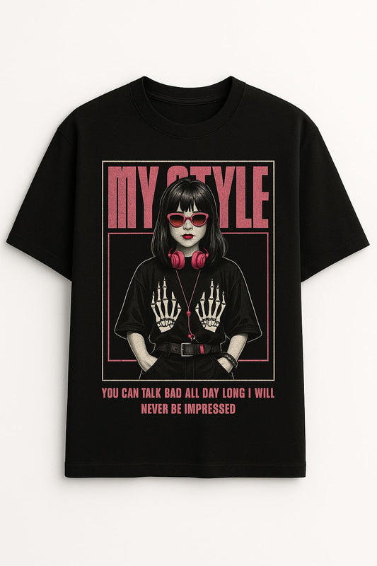My Style Graphic Oversized T-shirt
